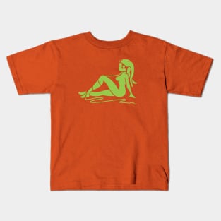 TwiLek Mudflap Girl Kids T-Shirt